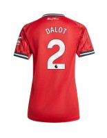 Manchester United Diogo Dalot #2 Kotipaita Naisten 2025-26 Lyhythihainen